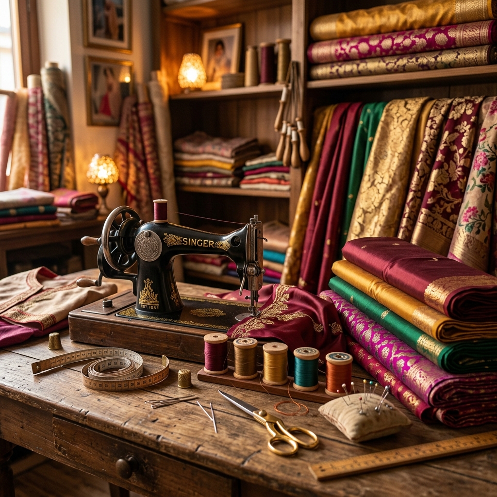 Avaran Boutique tailoring fabrics and sewing tools